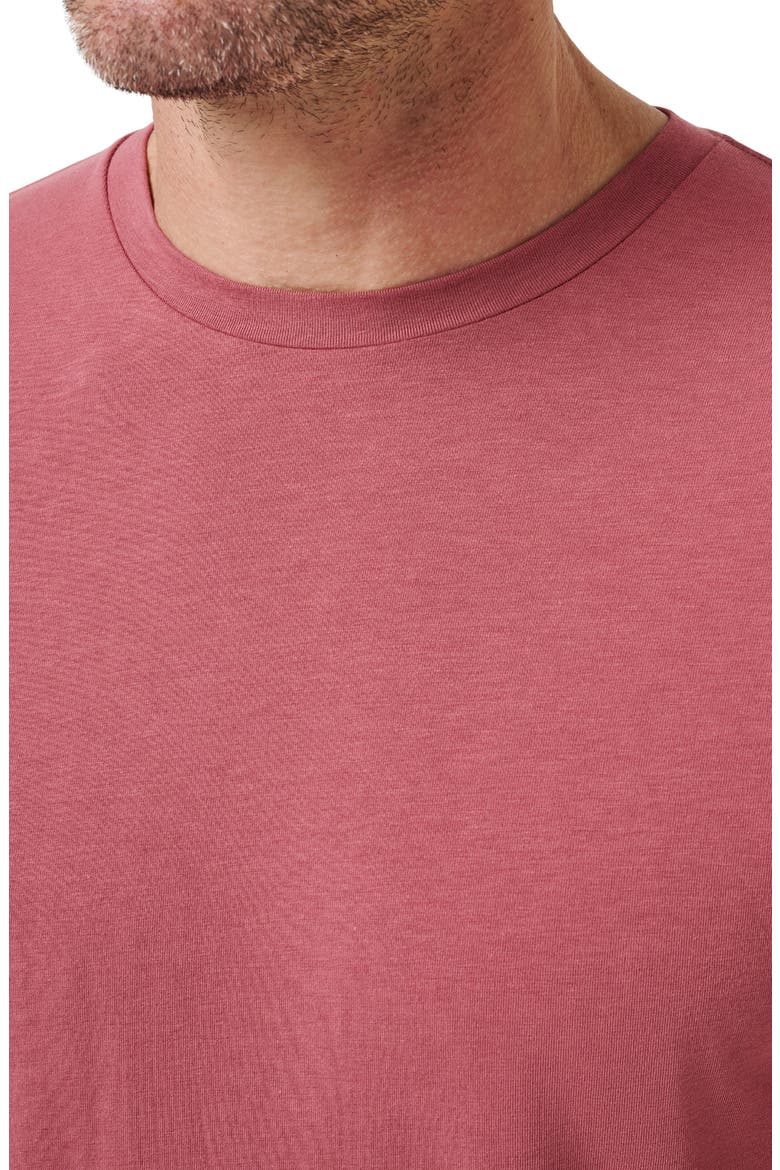 Cloud Crewneck T-Shirt, Alternate, color, ROAN ROUGE