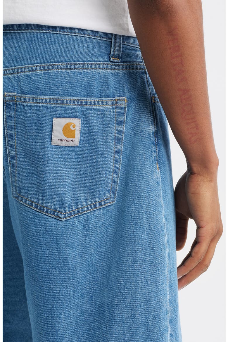 Landon Denim Shorts, Alternate, color, BLUE HEAVY STONE WASH
