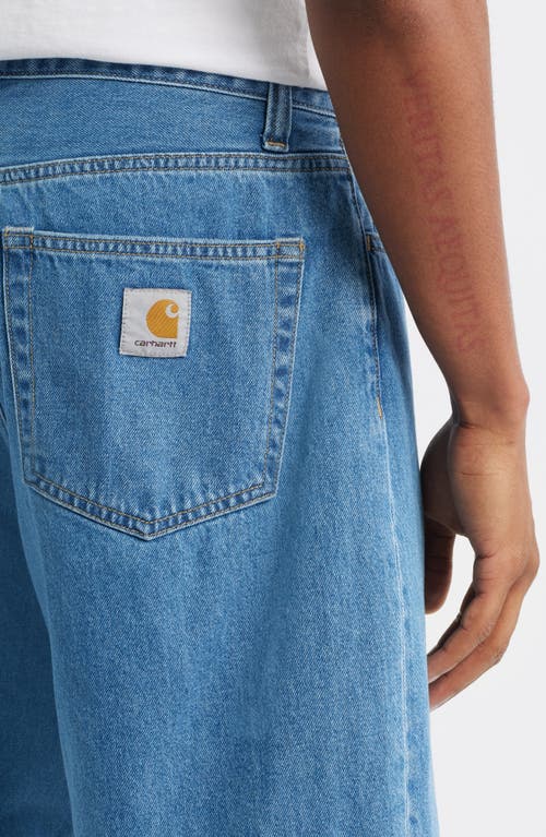 Carhartt Work In Progress Landon Denim Shorts In Blue