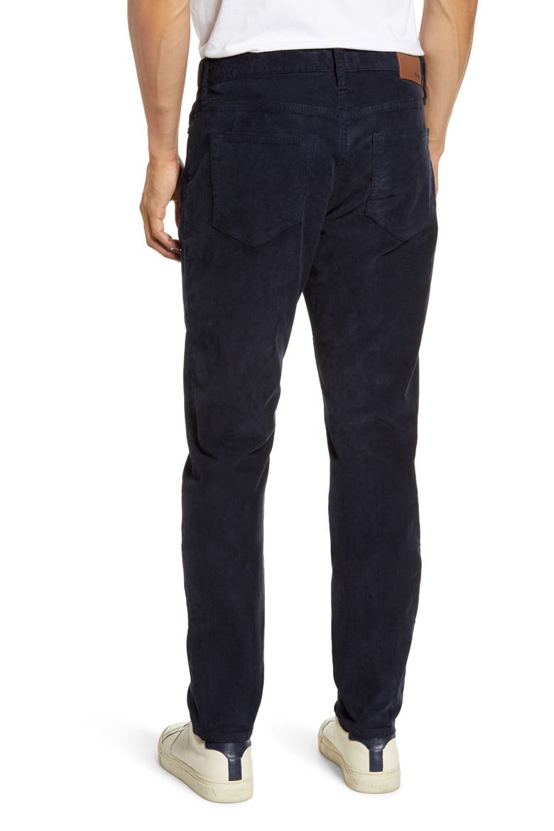 Corduroy Slim Jeans, Alternate, color, DEEP INDIGO