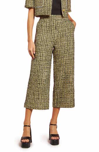 Premium Tweed Culotte Pants