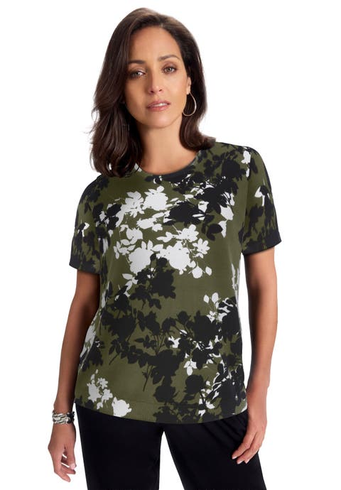 Fine Gauge Crewneck Shell (Plus Available)