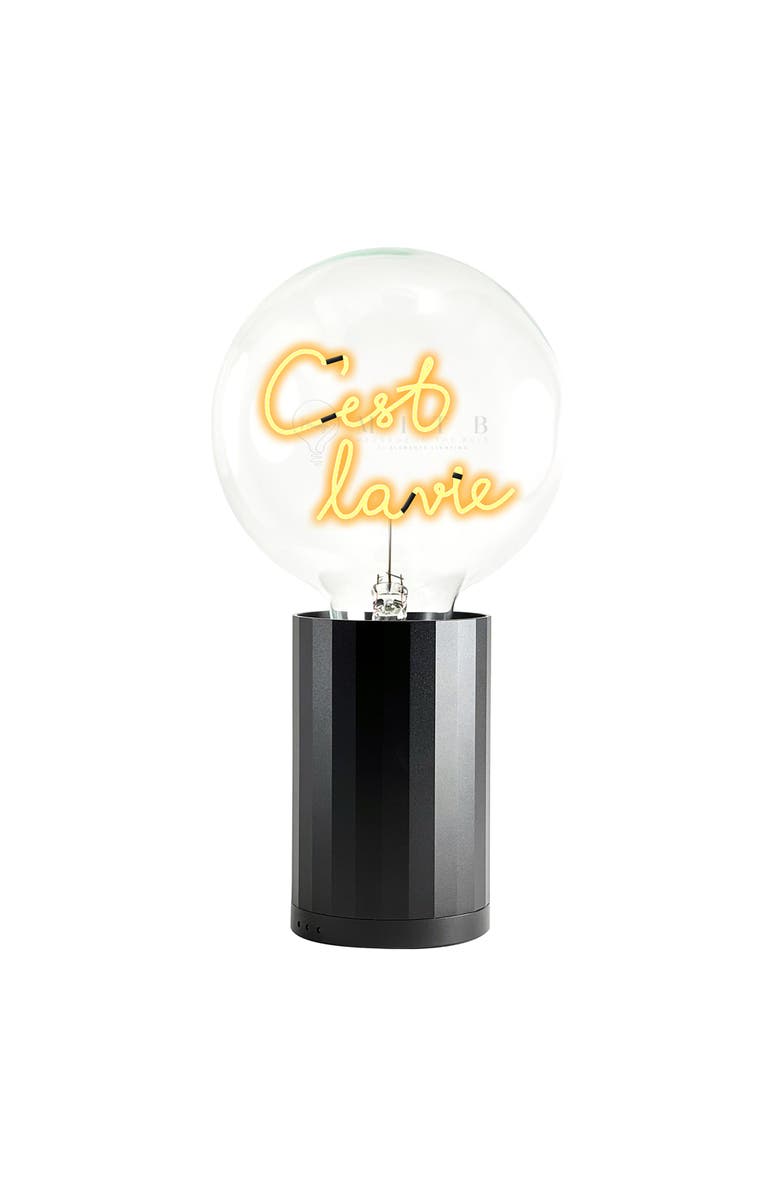 MITB Dream Team Portable Table Lamp, Main, color, Black