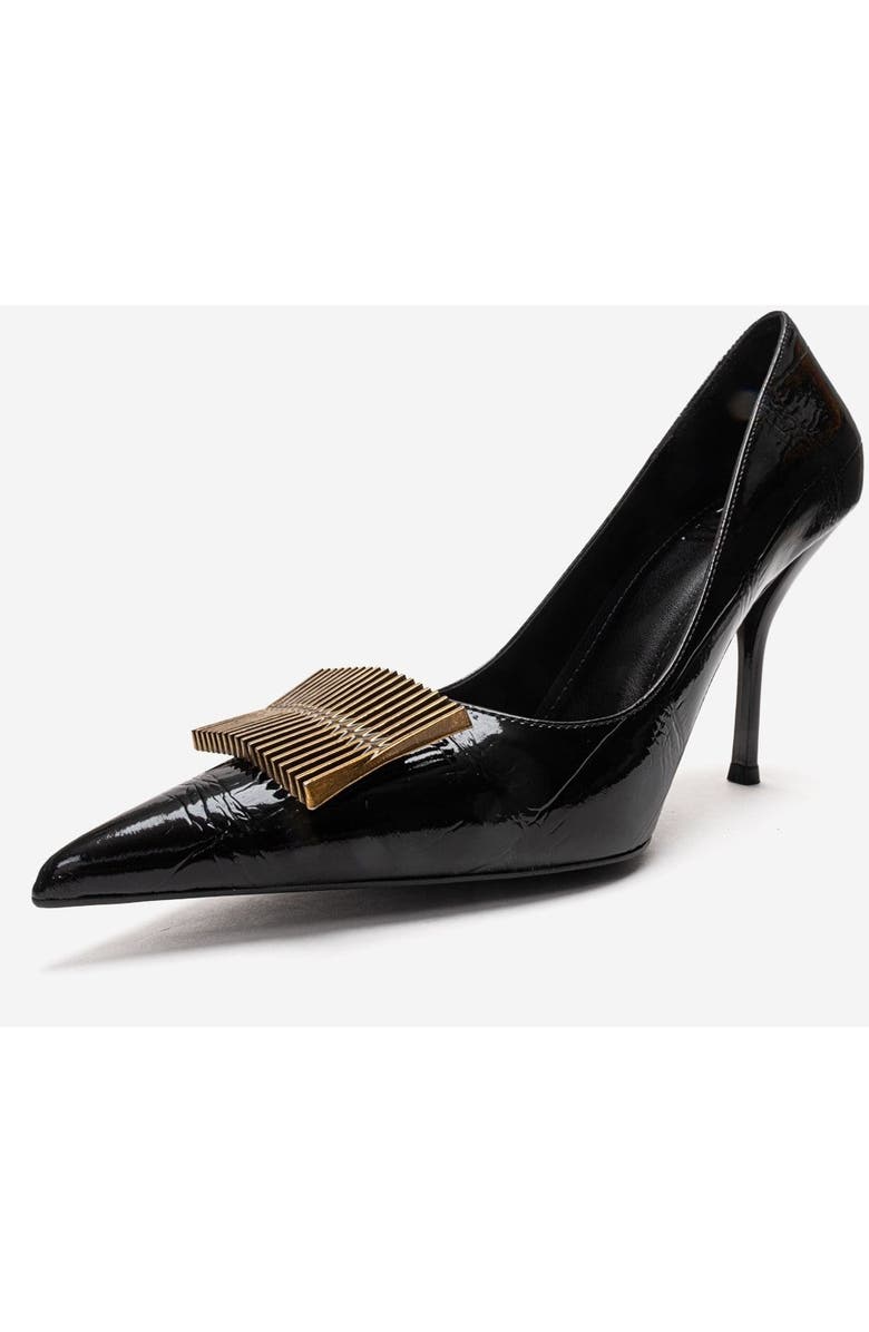 Prologue Shoes Dexen Stiletto Pump, Alternate, color, Black Print