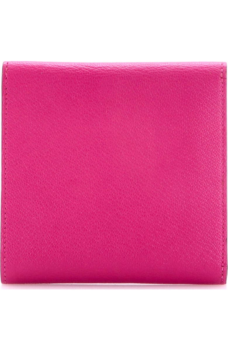 Pre-Owned Hermes Clic Wallet Chevre Mysore 12, Alternate, color, Rose Pourpre