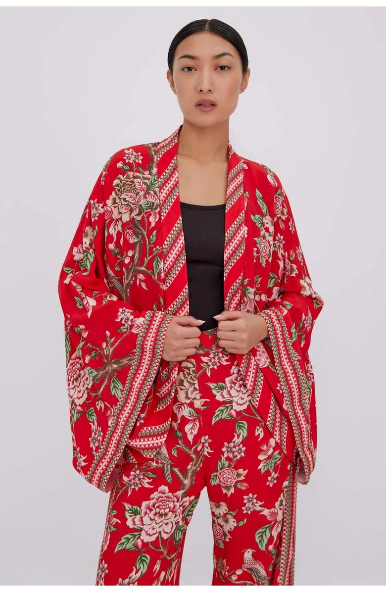 RAISHMA Hallie Red Dress, Alternate, color, Red