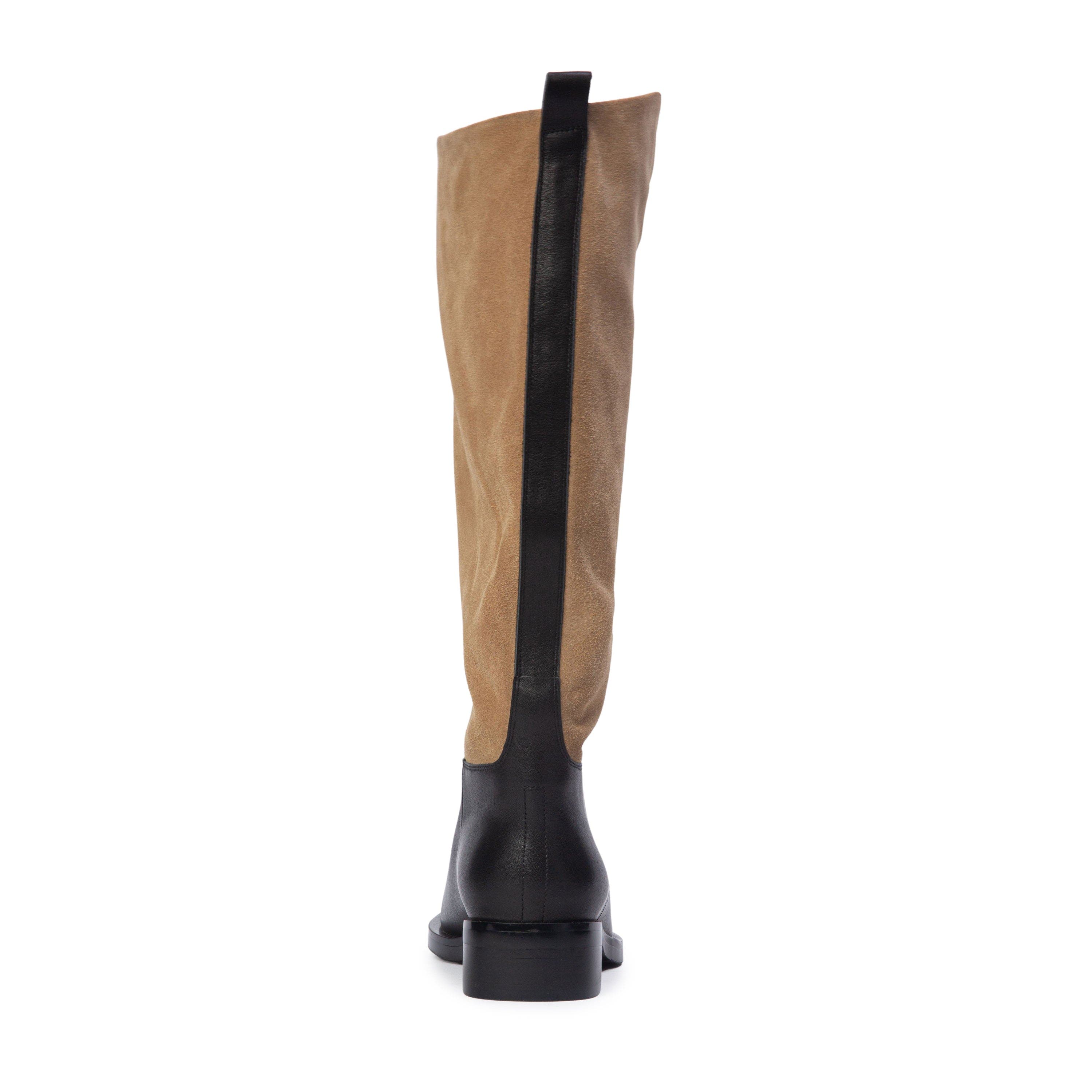 Pace 40 Boot, Alternate, color, Latte Suede / Black Leather