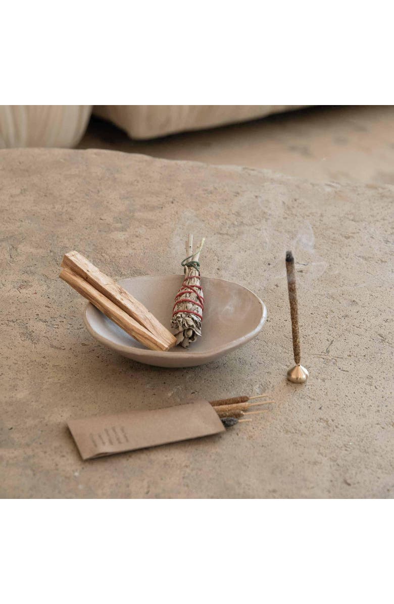 Cedar and Myrrh Sacred Burning Ritual Kit - Incense, Palo Santo and Sage, Alternate, color, NO COLOR