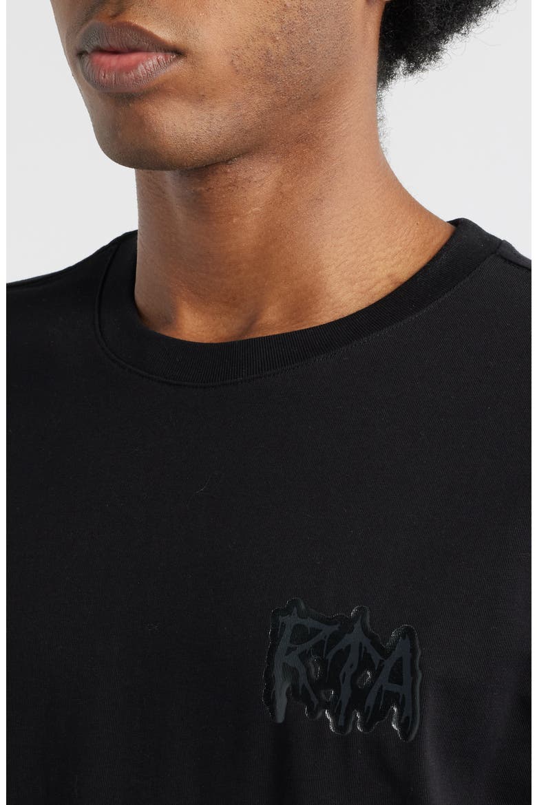 Liam Cyber Metal Graphic T-Shirt, Alternate, color, BLACK CYBER METAL