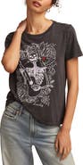 Lucky Brand Guitar Skull Graphic T-Shirt