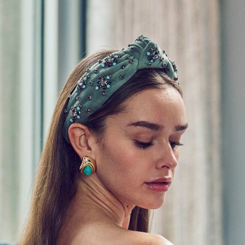 Lele Sadoughi Laurel Button Earrings In Multi