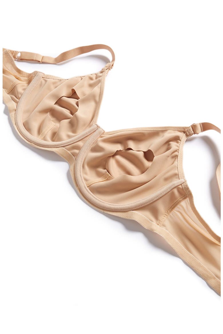 Energise Full Figure Sports Bra, Alternate, color, NUDE
