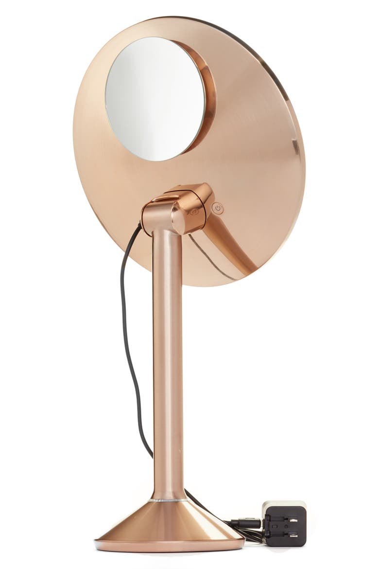 Round Sensor Mirror Pro, Alternate, color, ROSE GOLD