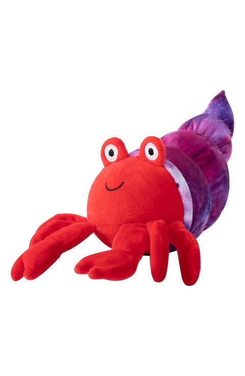 In a Pinch Plush Crab Squeaker Dog Toy