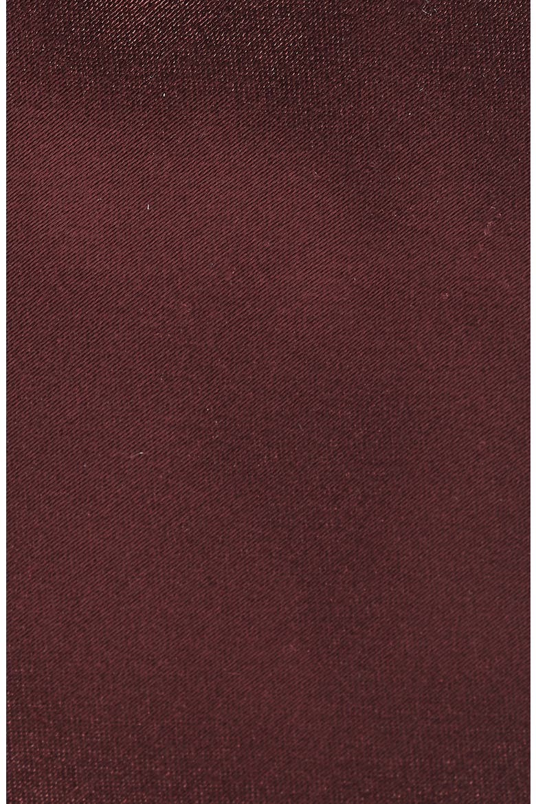 Silk Satin Tie, Alternate, color, BURGUNDY