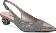 LADY COUTURE Jewel Heel Slingback Pump