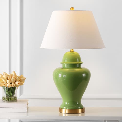 Jonathan Y Sagwa 33" Ceramic/iron Modern Classic Led Table Lamp