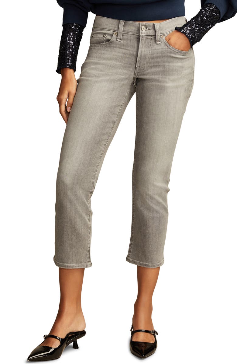 Lucky Brand Sweet Crop Jeans, Main, color, Pebble Grey Wash