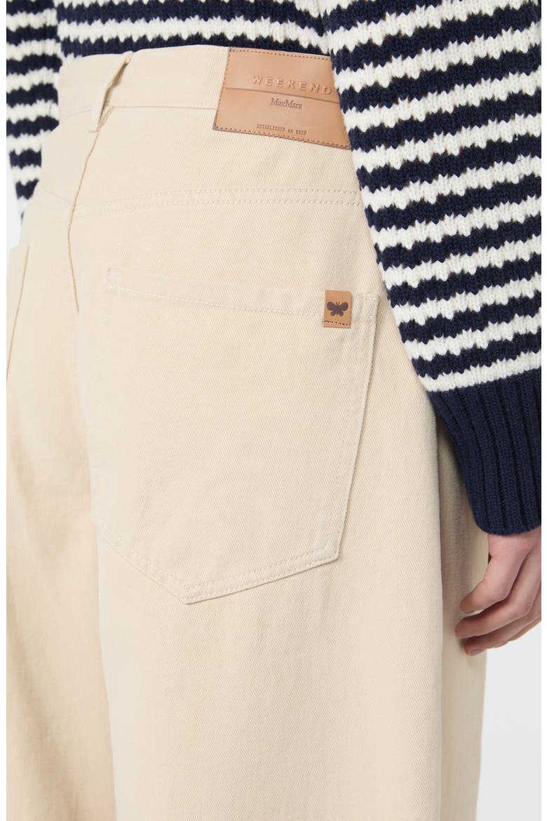 Wide Leg Cotton Pants, Alternate, color, IVORY
