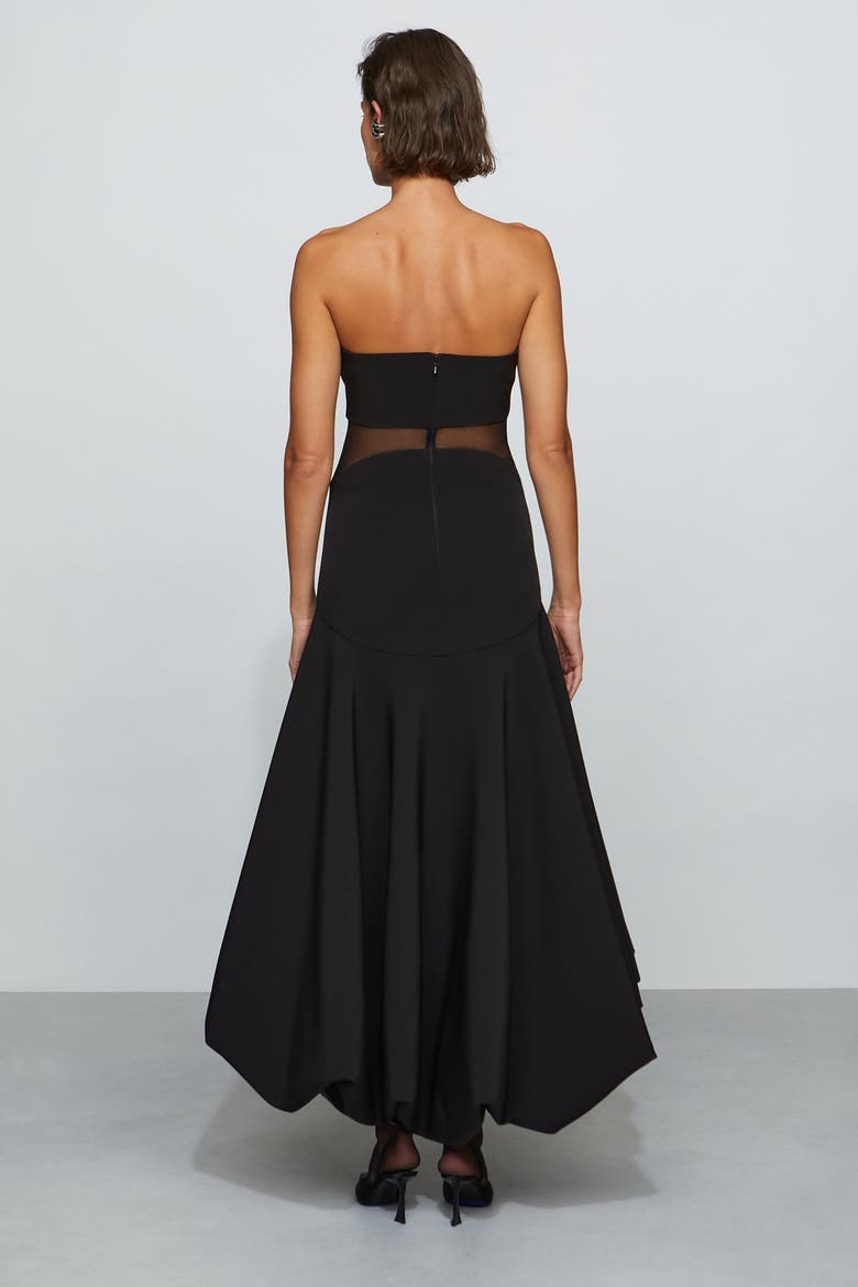 Daniella Bubble Dress, Alternate, color, Black