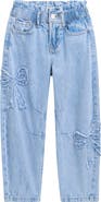 Joe's Jeans Kids' Bow Barrel Leg Jeans