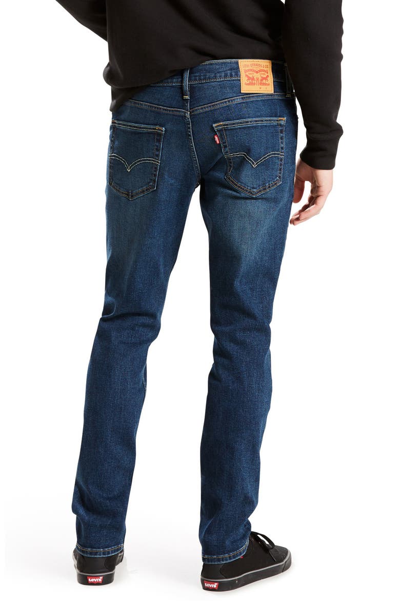 511 Slim Fit Jeans, Alternate, color, PANDA