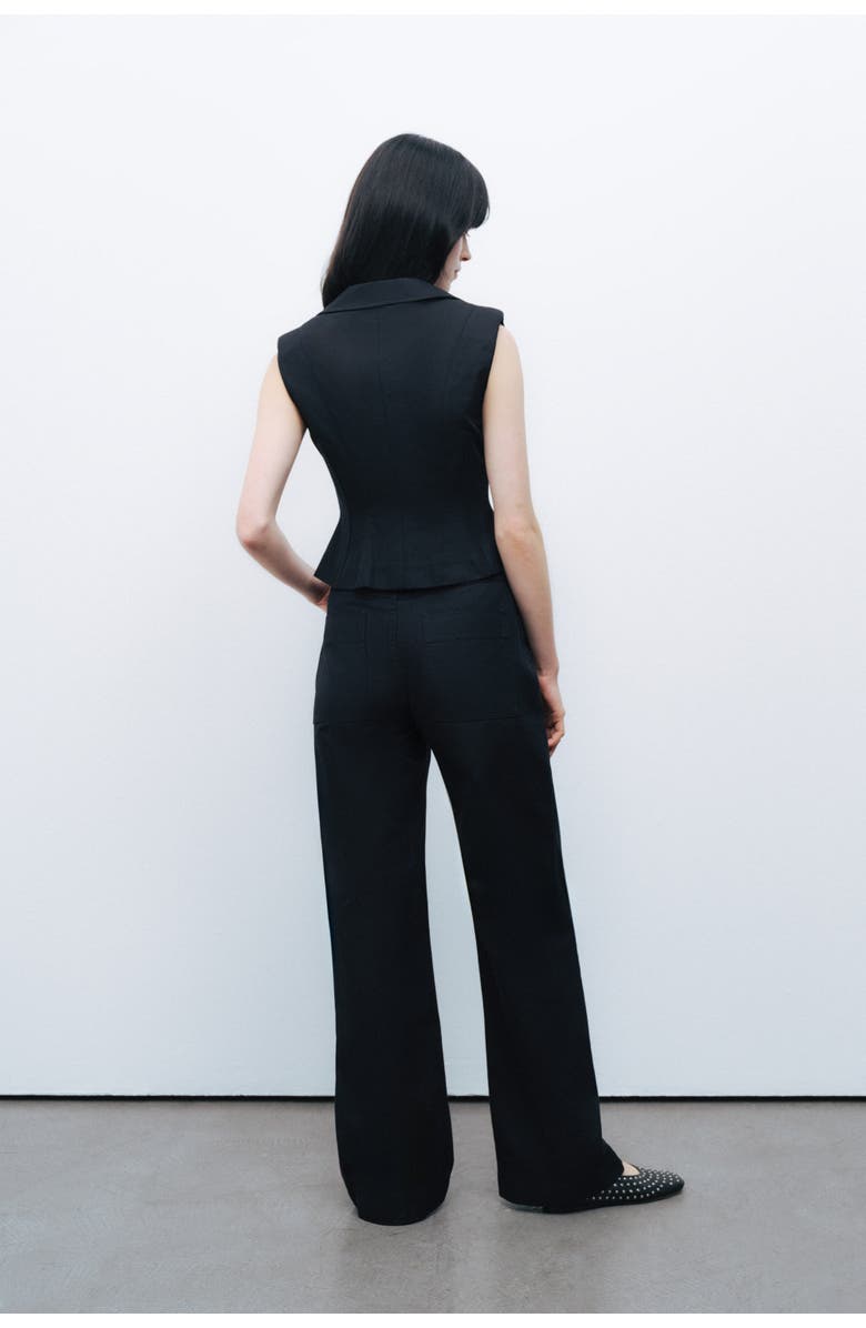 Nocturne Corset-Designed Vest, Alternate, color, 