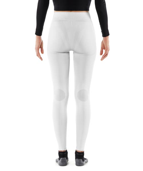 Falke Maximum Warm Long Base Layer Bottom In White