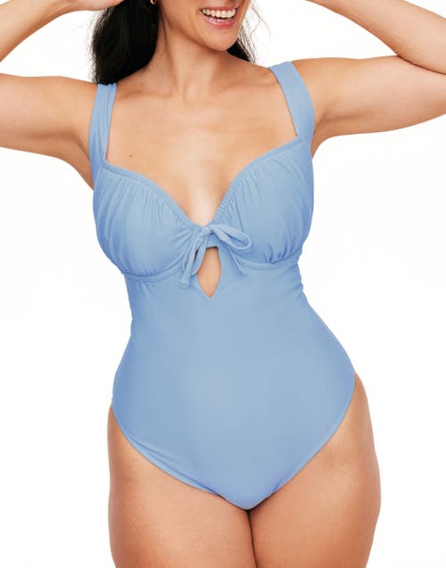 Adore Me Annabee Swimwear One Piece in Medium Blue  product