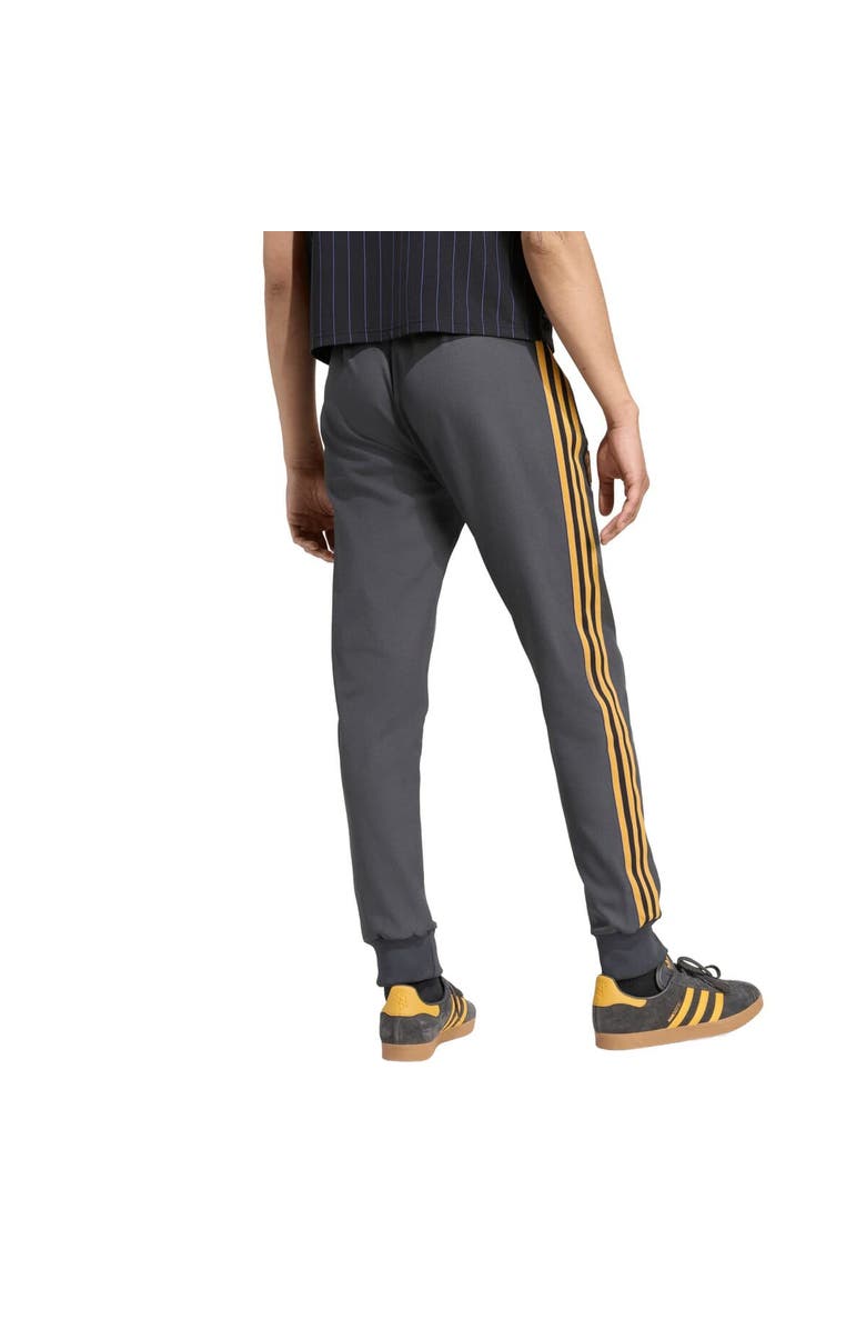 adidas Men's adidas Charcoal Manchester United Lifestyler Track Pants, Alternate, color, Charcoal