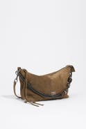 BIMBA Y LOLA Medium Suede Madrid Crossbody Bag
