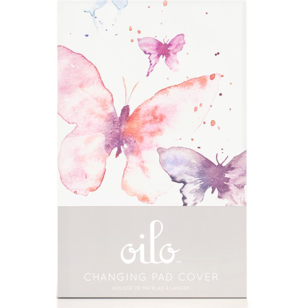 Oilo 2-Pack Jersey Changing Pad Covers in Butterfly  product
