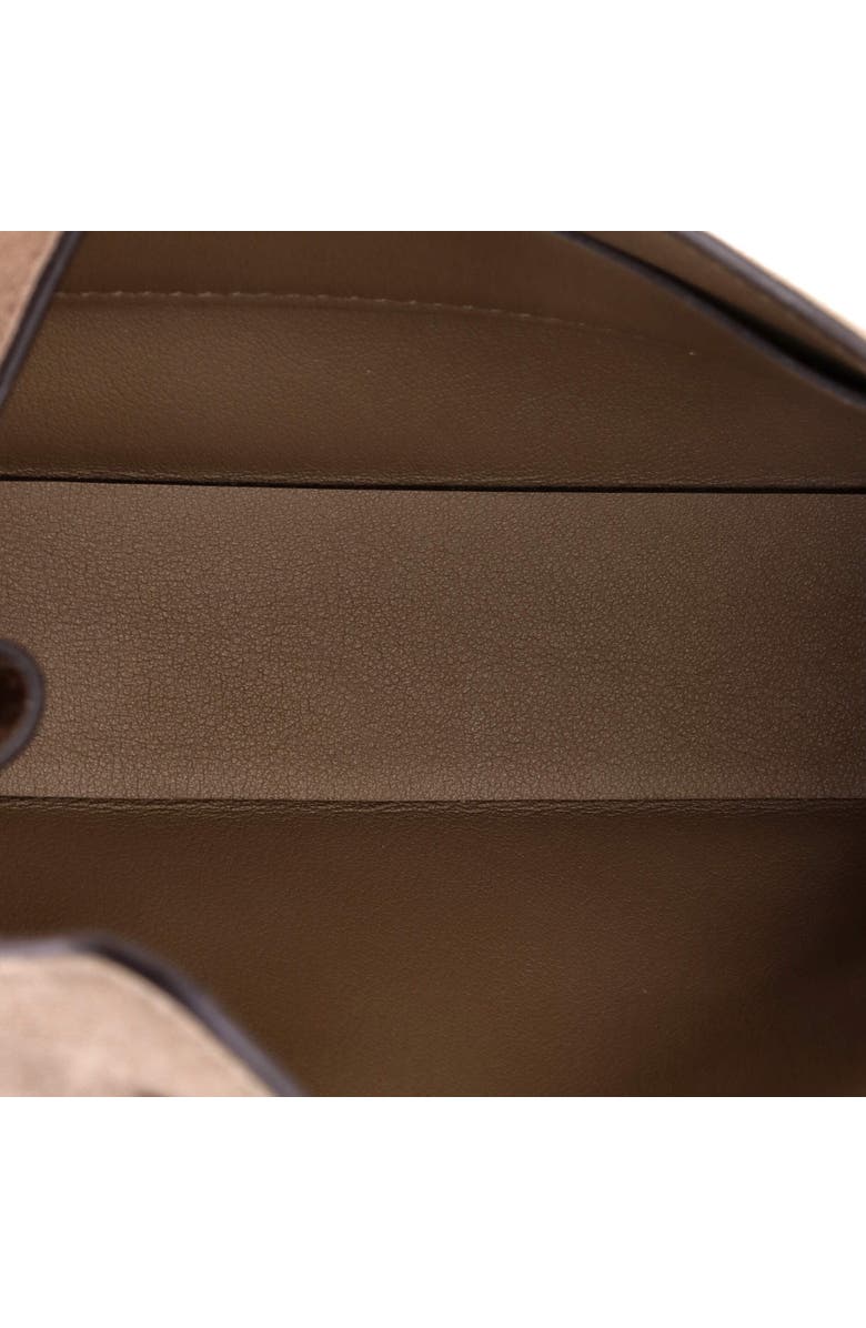 Pre-Owned Hermes Hermesnap Wallet Bag Grizzly and Swift, Alternate, color, Etoupe