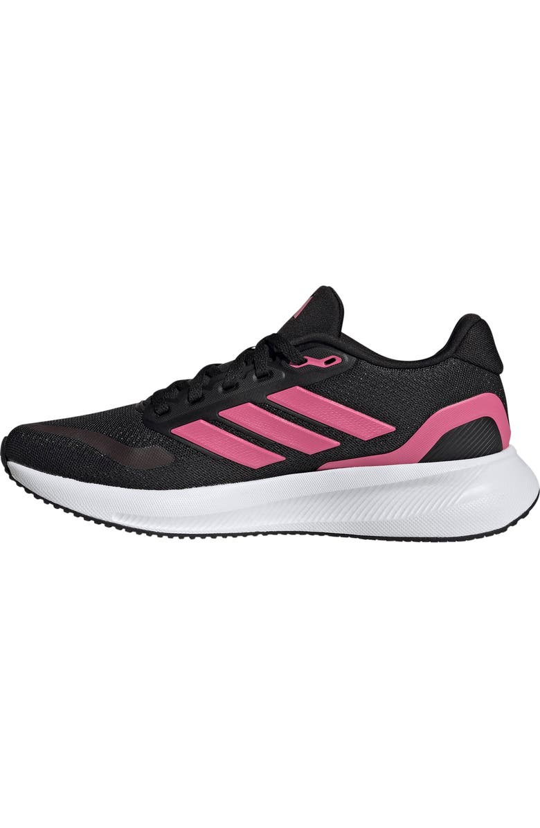 adidas Runfalcon 5 Running Shoe, Alternate, color, Black/ Pink Fusion/ White