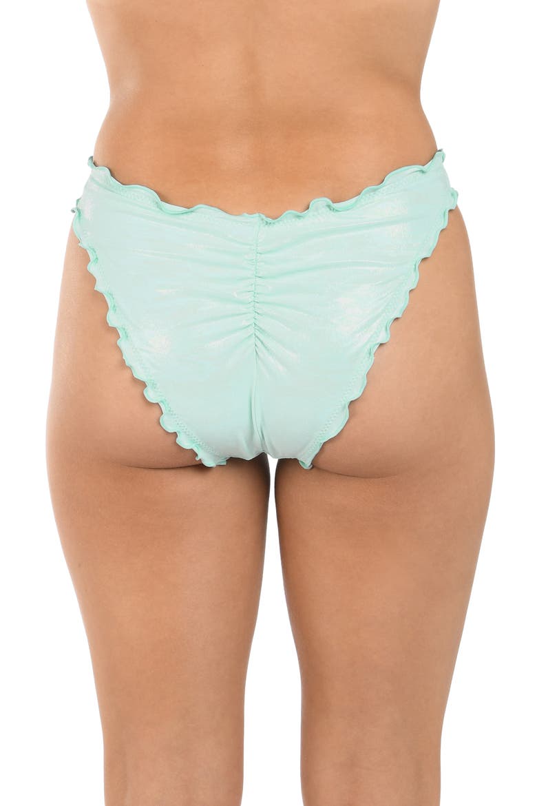 Iridescent Merrow Bikini Bottoms, Alternate, color, MINT