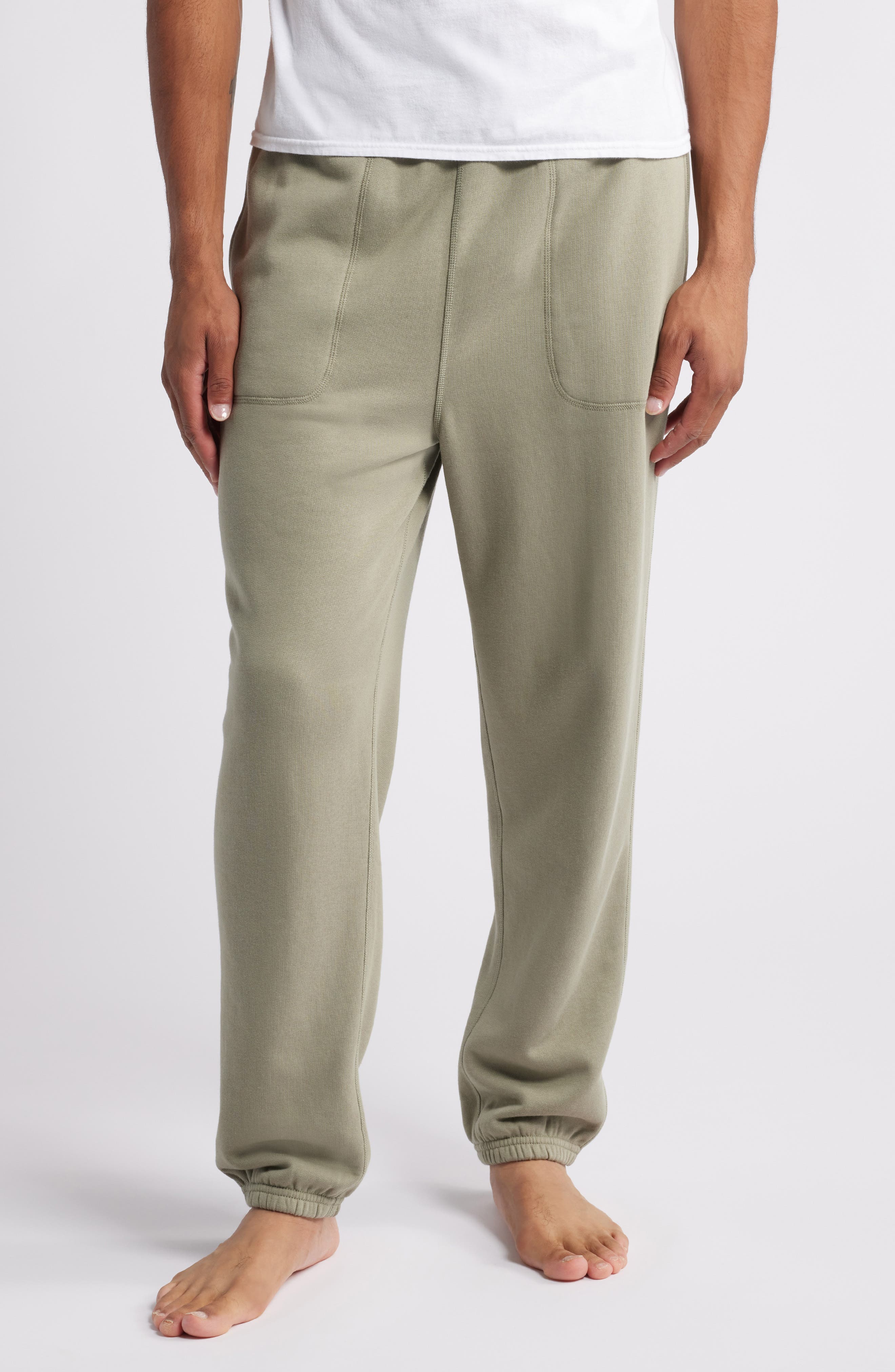 Lunya Silksweats™ Reversible Lounge Joggers in Shaded Olive 