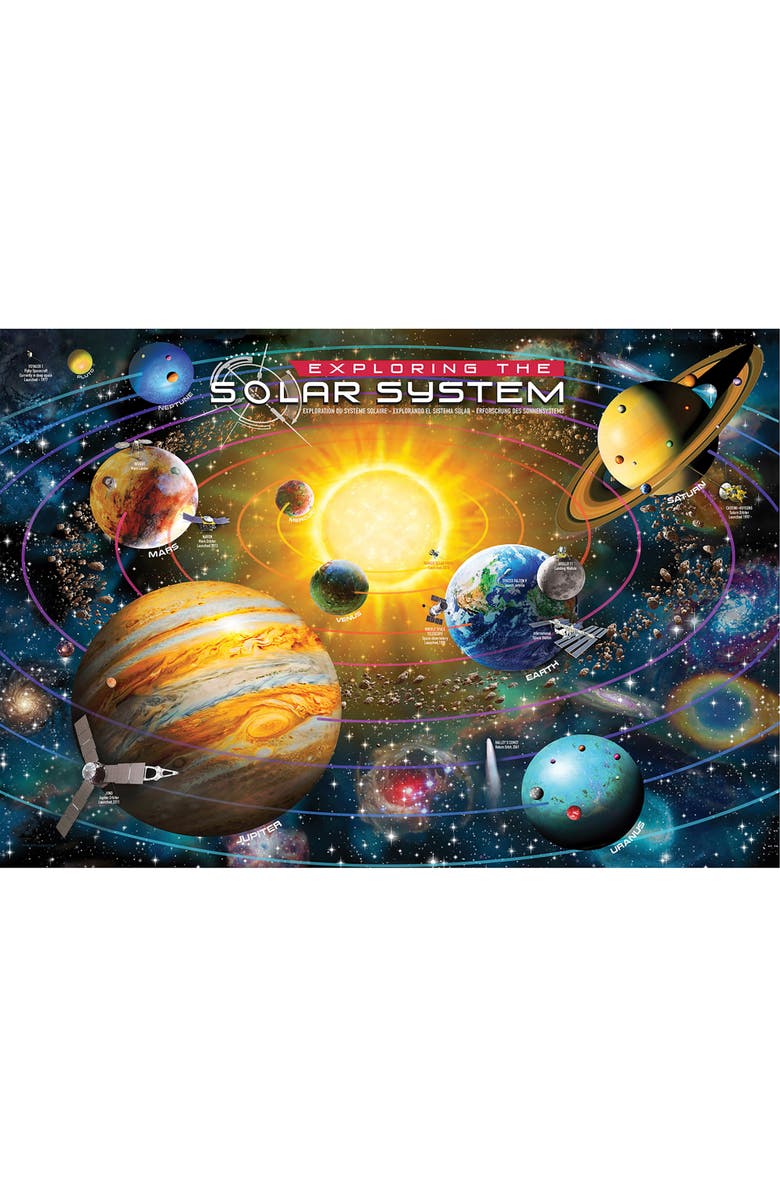 Eurographics Exploring the Solar System Puzzle, 200 Pieces, Alternate, color, Multicolored