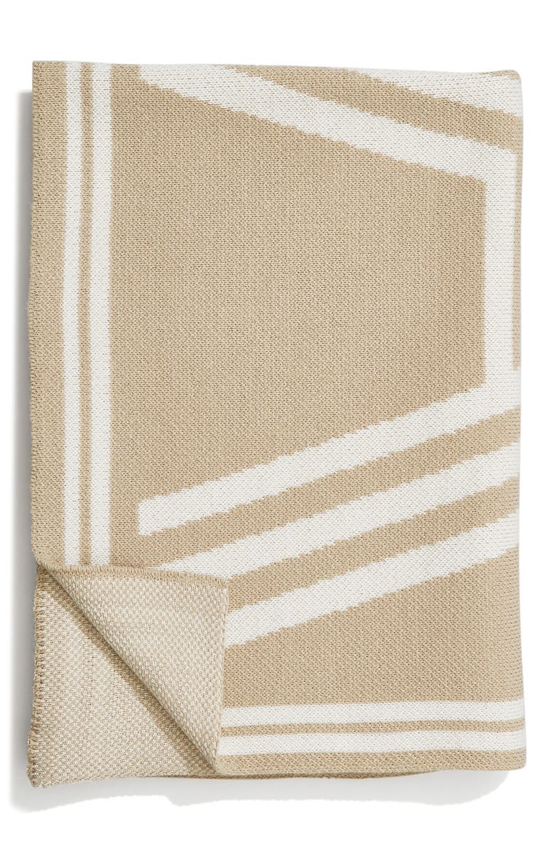 BaubleBar Letter Together Blanket, Alternate, color,