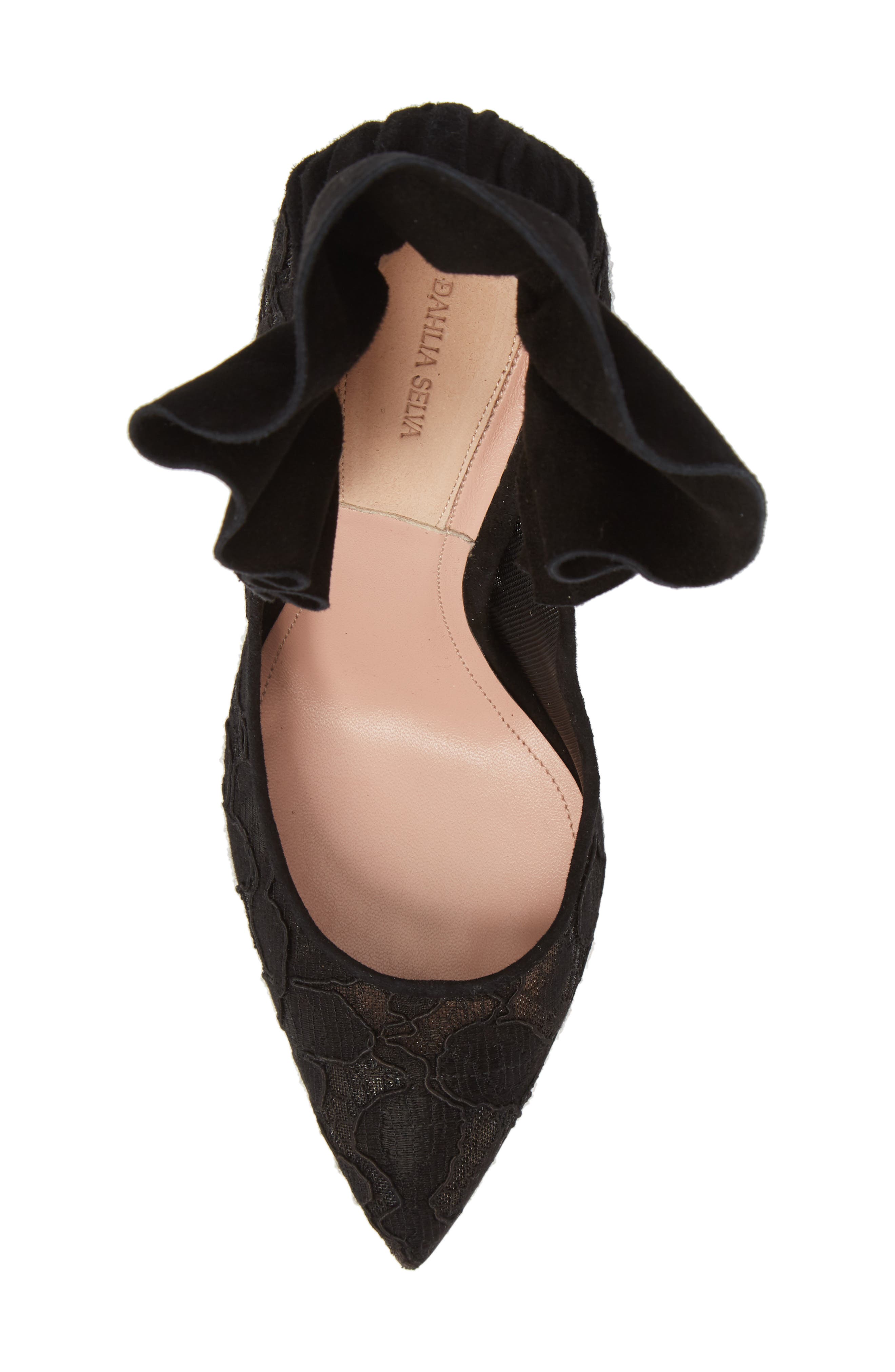 Dahlia Selva Frills for All Pointy Toe Pump, Alternate, color, 