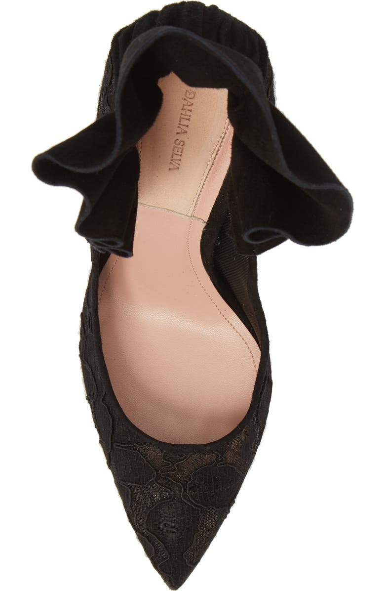 Dahlia Selva Frills for All Pointy Toe Pump, Alternate, color,
