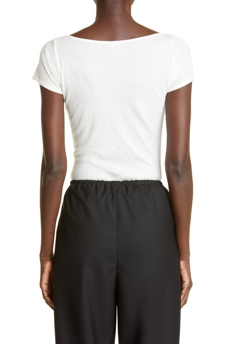 Women's Cap Sleeve T-Shirt, Alternate, color, WHITE
