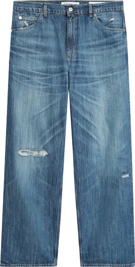OUR LEGACY Vast Cut Distressed Wide Leg Jeans | Nordstrom