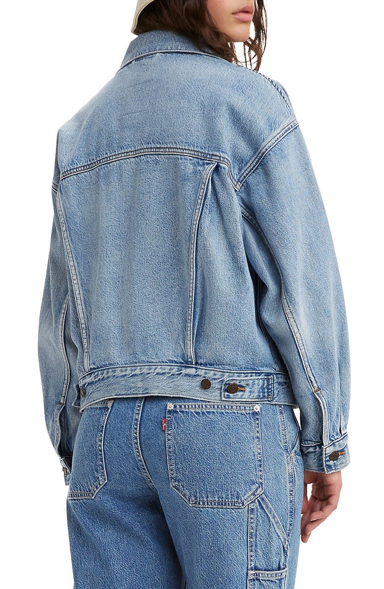 Levi's<sup>®</sup> '90s Denim Trucker Jacket, Alternate, color, 