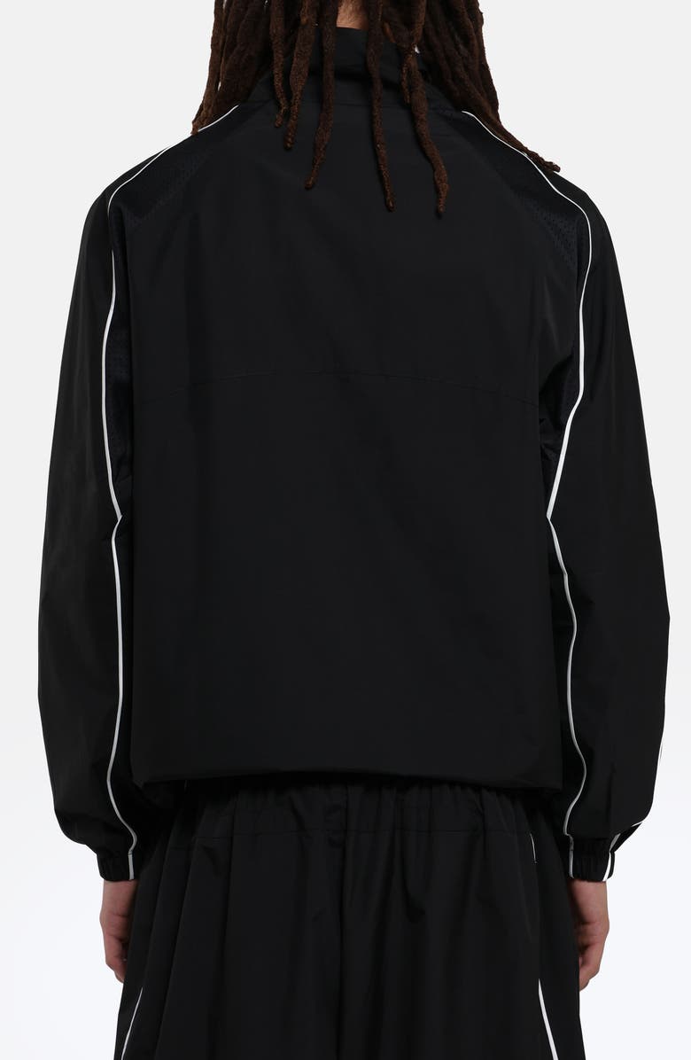 JADED LONDON Regular Fit Ripstop Track Jacket, Alternate, color, Black