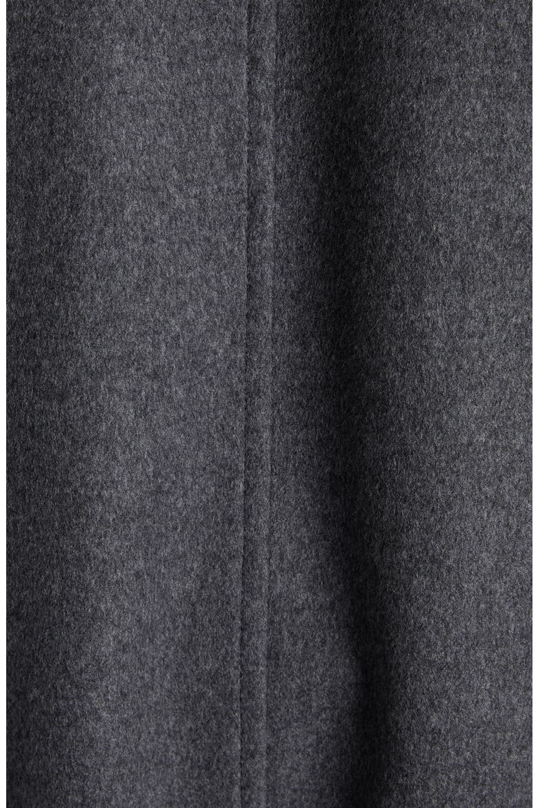 Double Face Wool Hooded Jacket, Alternate, color, 1307 CHARCOAL MELANGE