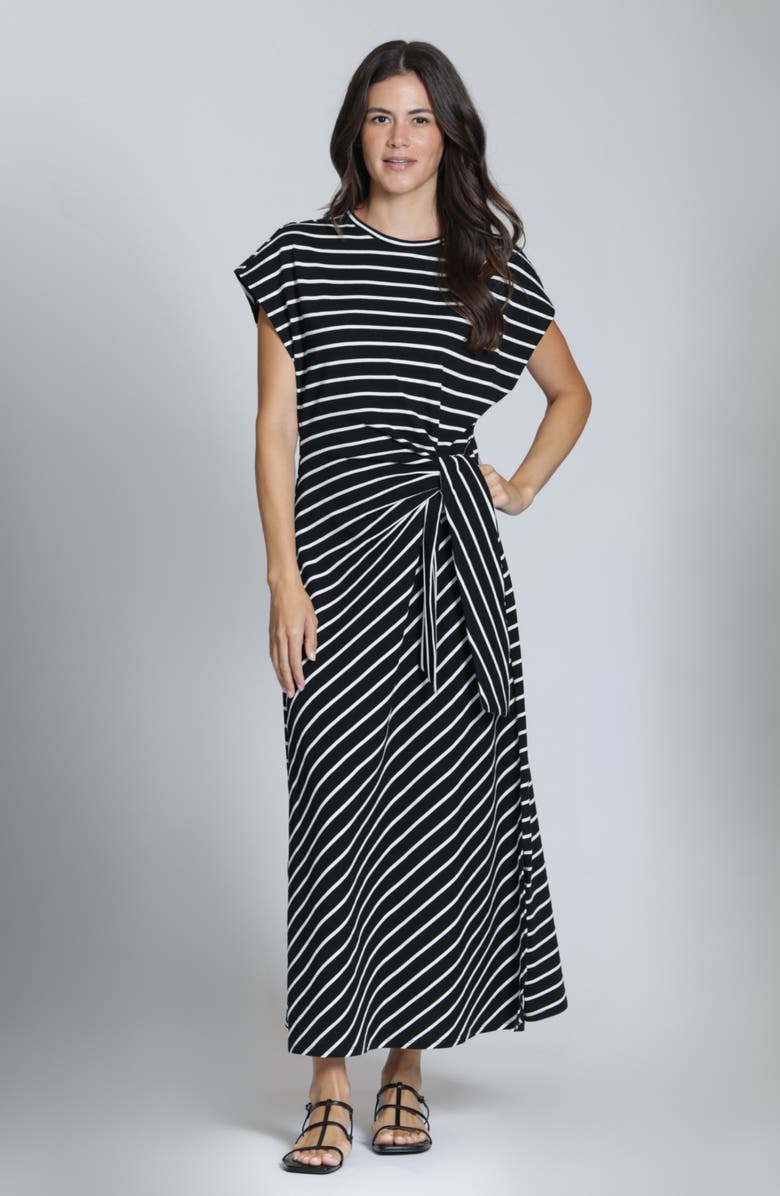 APNY Stripe Maxi Dress, Alternate, color, 