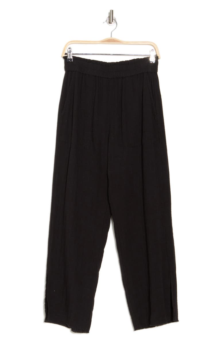 Elan Cotton Gauze Cover-Up Pants, Alternate, color, 