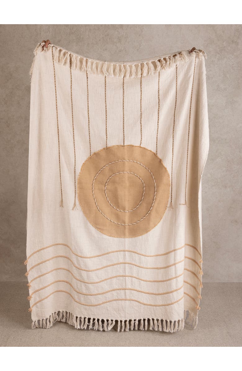 GAURI KOHLI Zoya Throw Blanket 50"x60", Main, color, Multicolored