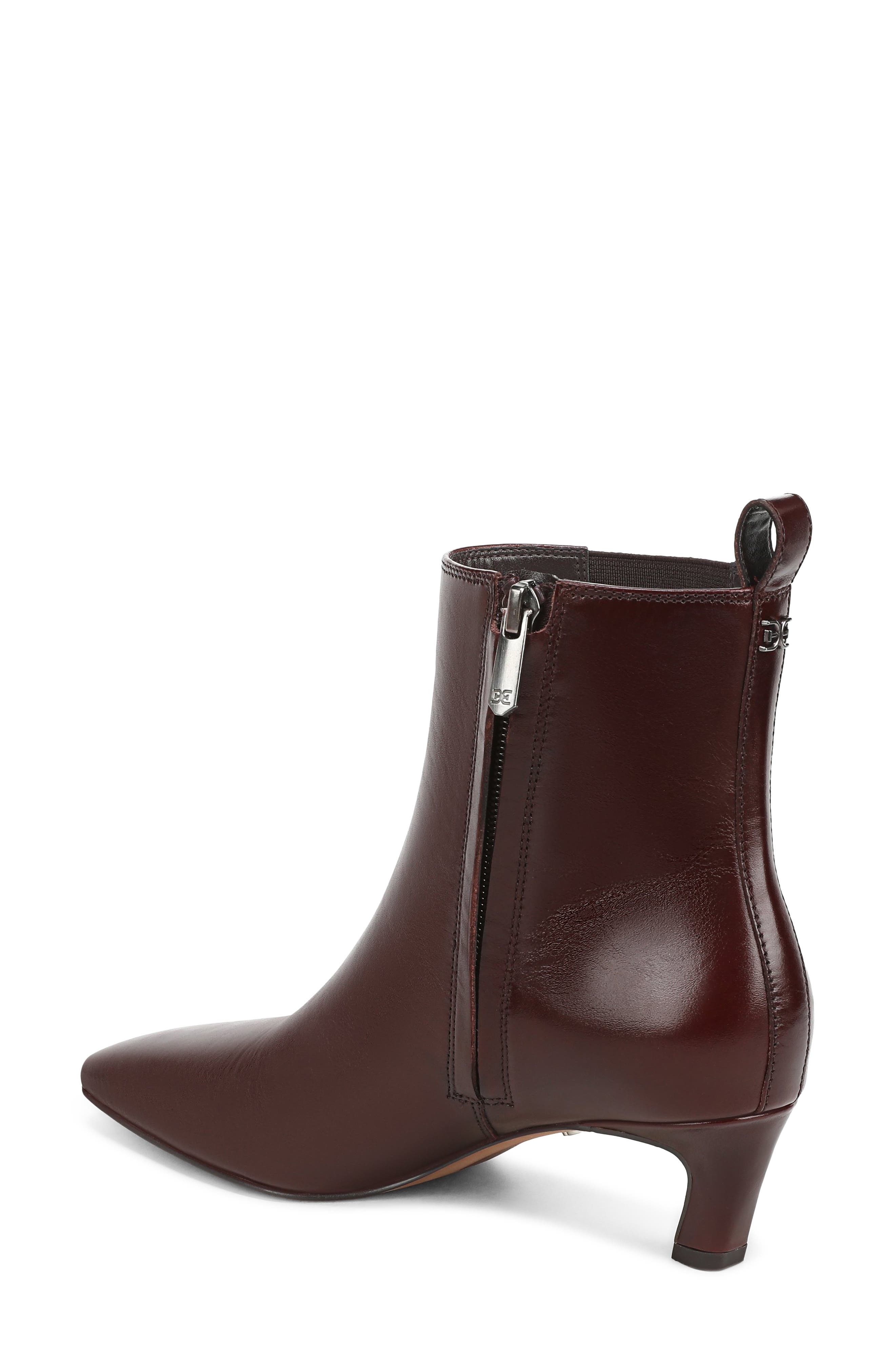Peony Leather Chelsea Bootie, Alternate, color, SPICED PECAN