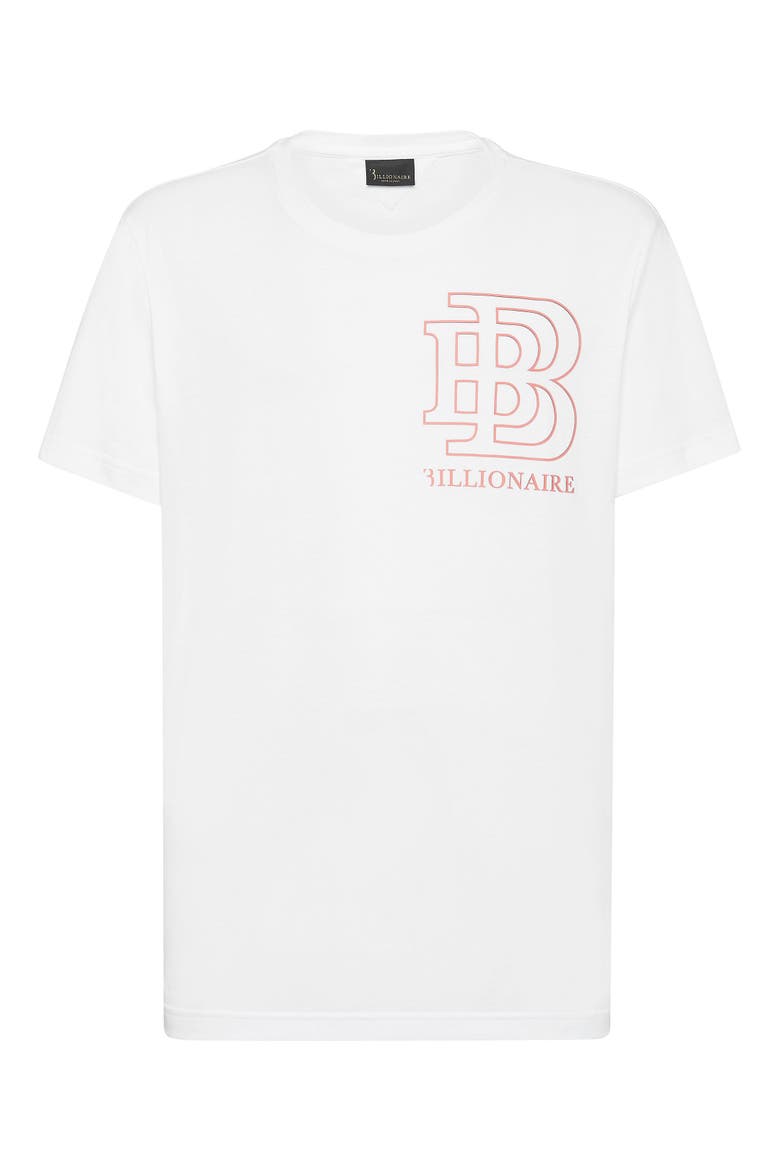 T-Shirt Round Neck Ss Men, Main, color, white
